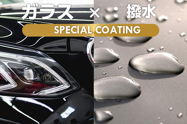 [ガラス+撥水]特別コーティング
